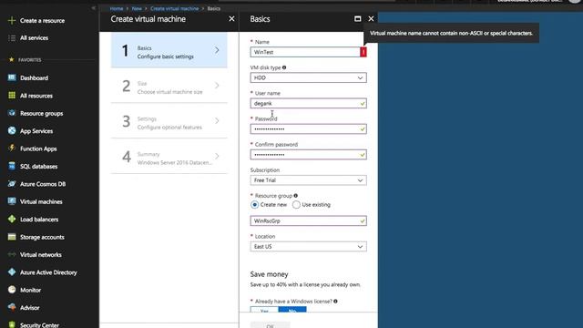 How to Create a Windows Server Virtual Machine in Azure Pt. 1 смотреть онлайн