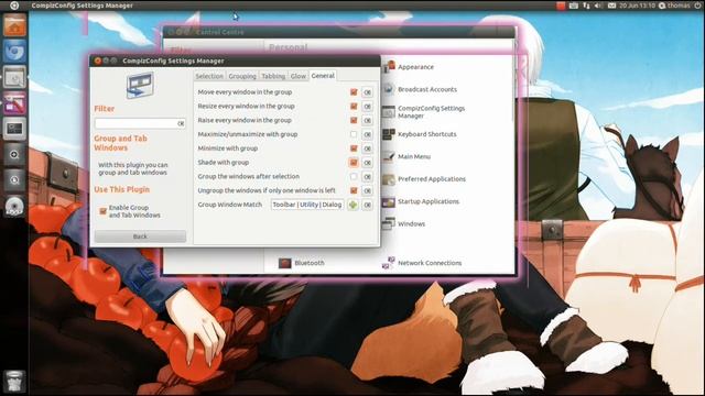 Using Compiz to group windows in Ubuntu смотреть онлайн