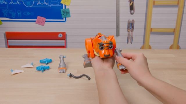 Тигрбот Расти-механик Rusty Rivets Tigerbot смотреть онлайн