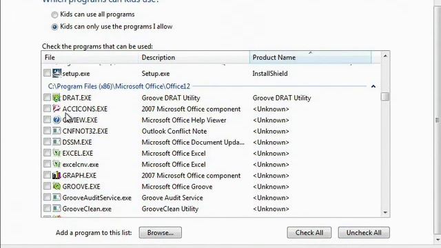 Managing Web Content: Blocking Programs смотреть онлайн