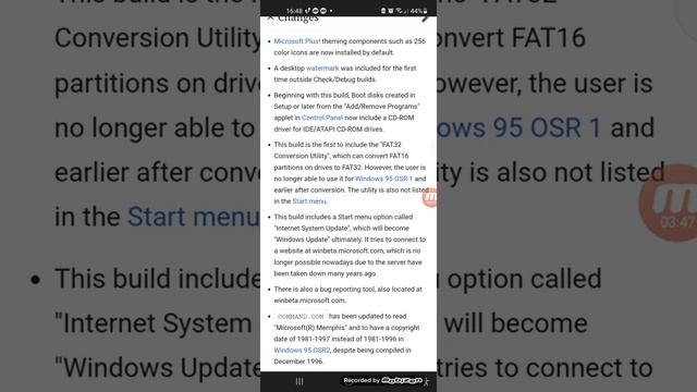 Reading Windows Memphis (Windows 98) Build 1351 смотреть онлайн