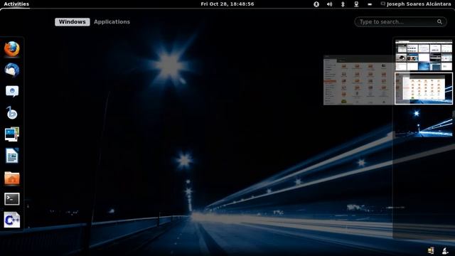 GNOME-Shell - Ubuntu 11.10 "Oneiric Ocelot" смотреть онлайн