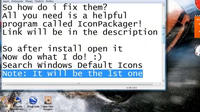How to restore your icons to normal/default! How to fix your Icons! смотреть онлайн