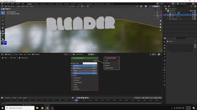 Blender Tutorial: How to Make Dynamic Hair/Furry Text Effect in Blende! смотреть онлайн