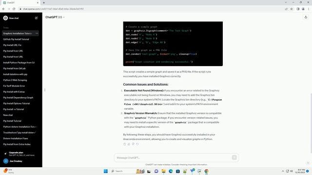 pip install graphviz anaconda смотреть онлайн