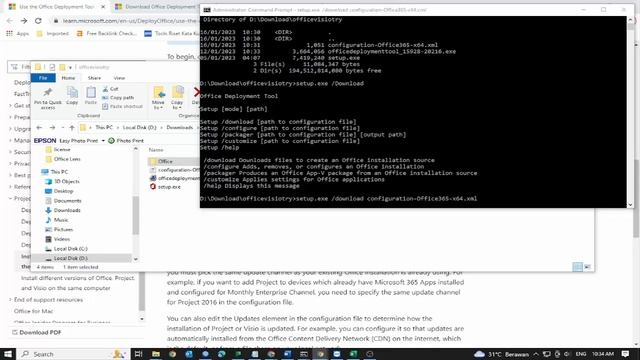 How to Install Microsoft Visio and Microsoft Project with Office365 смотреть онлайн
