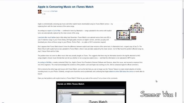 Apple is Censoring Music on iTunes Match смотреть онлайн