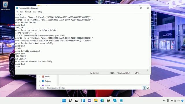 Password Protect A Folder in Windows 11 - 100% Works смотреть онлайн