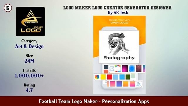 Top 10 Football Team Logo Maker Android Apps смотреть онлайн