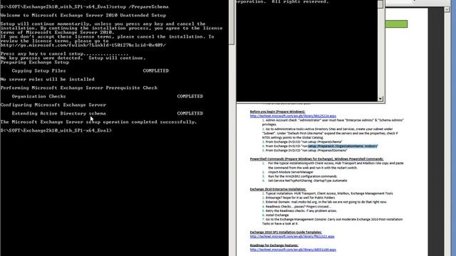 Microsoft Exchange Server 2010 Installation Prerequisites - part_1_of_4 смотреть онлайн