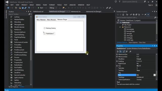 17. Menggunkan TabControl dan Split Container смотреть онлайн