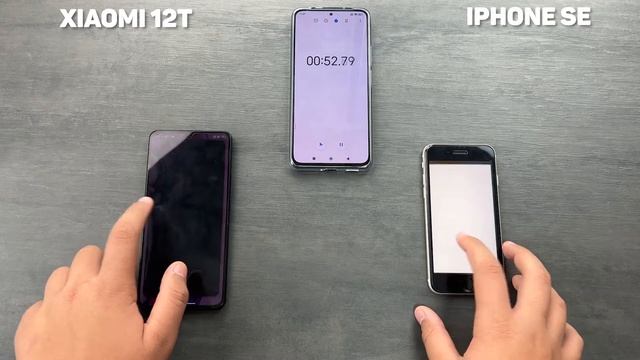 Xiaomi 12T VS IPhone SE - First SPEED TEST смотреть онлайн