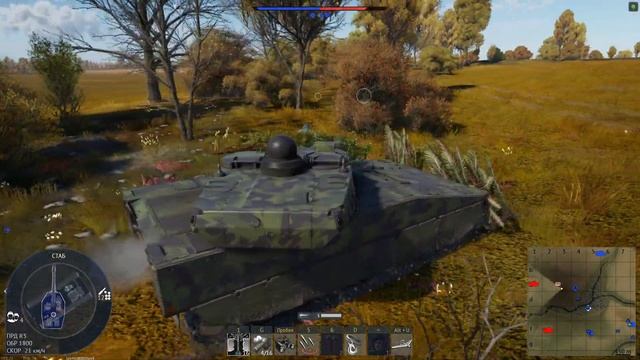 CV-90120. War Thunder. смотреть онлайн