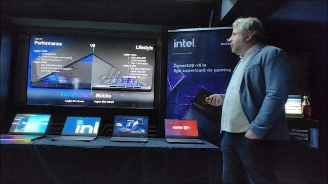 Lucian Condruz - Consumer Sales Leader Lenovo Romania - prezentând gama Lenovo Legion 2023 смотреть онлайн