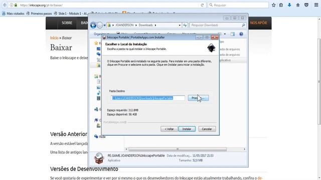 INKSCAPE PORTABLE, INSTALAR E EXECUTAR PELO PEN DRIVE смотреть онлайн