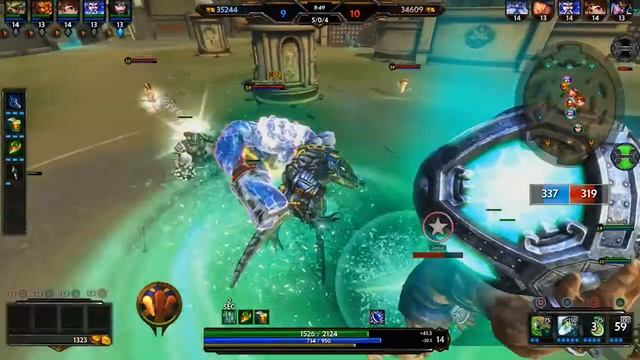 Gone Fishing Smite PS4 Alpha Gameplay With Commentary Part 2 смотреть онлайн