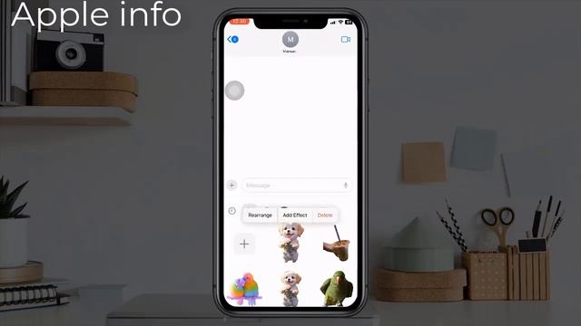 iOS 17 How To Make Live Stickers From Any Pictures! Make Your Own Animated Stickers !! смотреть онлайн