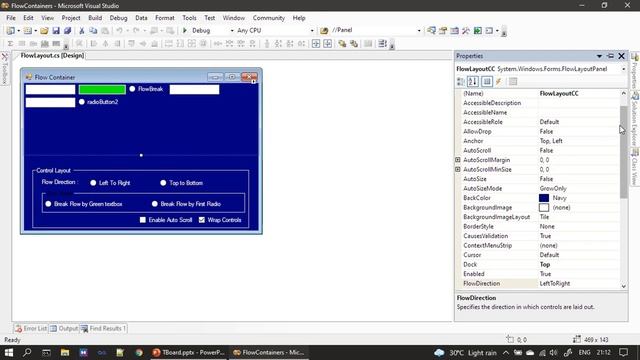 C# FlowLayoutPanel Container | Part 3 Form Design | C# Advanced #49 смотреть онлайн
