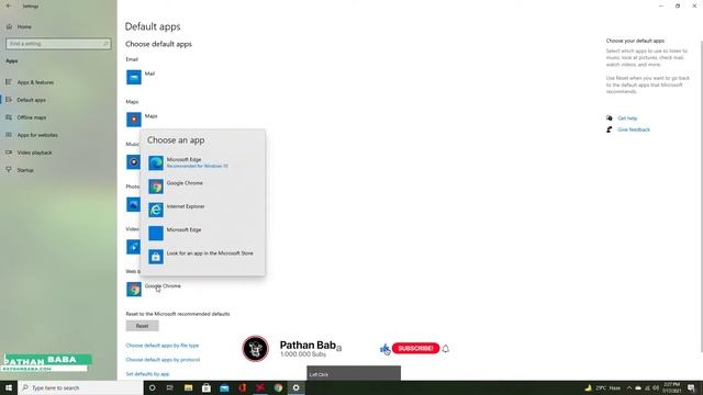 Set Google Chrome as Default Browser Windows 10 | Make Google Chrome as Default Browser Windows 10 смотреть онлайн