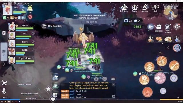 [EN/MY] Santai2 leveling Wizard F2P style! - Ragnarok Origin Sea [CBT] смотреть онлайн