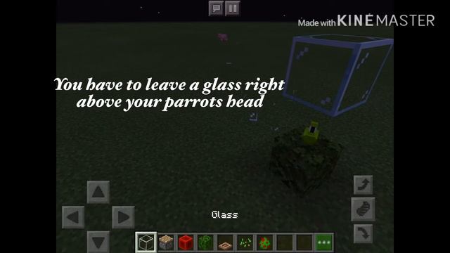 How to make a parrot cage~NO MODS!!~Minecraft tutorial~IOS,Android,PE,PS~By: Mr Fluffy смотреть онлайн