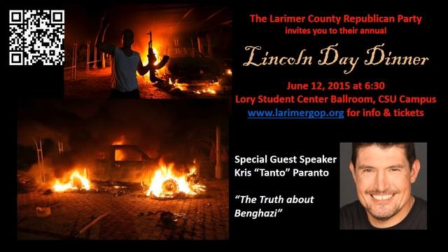 Larimer County Republican Party 2015 Lincoln Day Dinner смотреть онлайн