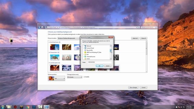 how to make changing desktop wallpaper windows 7 смотреть онлайн