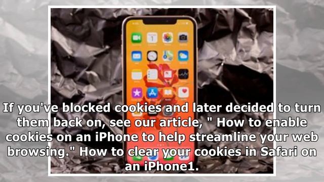 How to clear or block cookies on an iPhone to help it run more efficiently смотреть онлайн