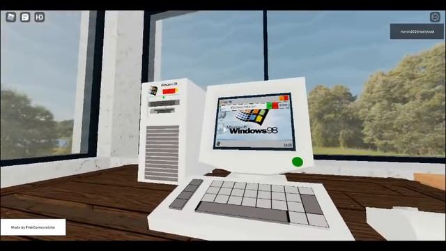 Windows 98 on ROBLOX!!! смотреть онлайн