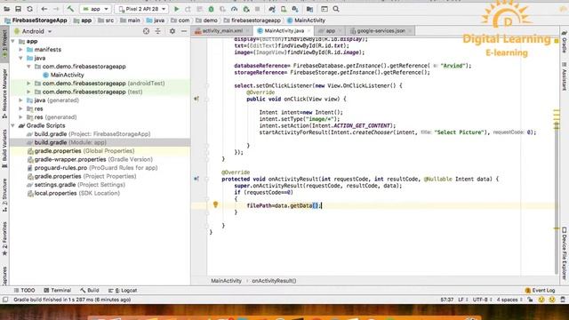 79 Android Save image to Firebase Storage | Online Training Download app from below link смотреть онлайн