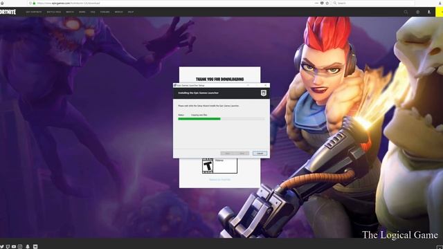 How To Install Fortnite Battle Royale Free To PC Windows 10/8/7 смотреть онлайн