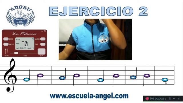 EJERCICIO 2 FLAUTA смотреть онлайн
