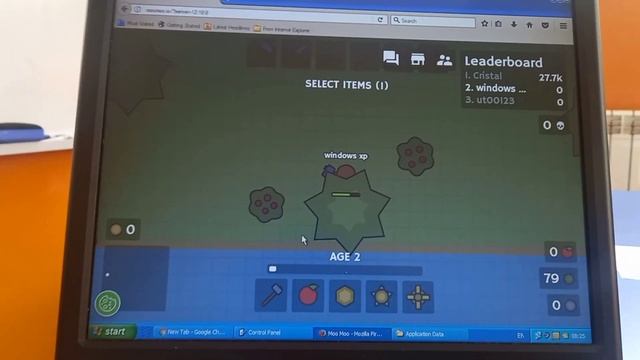I am playing Moomoo.io in Windows Xp смотреть онлайн