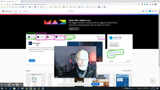 Creative cloud for students at home, And Briefly about Adobe Spark смотреть онлайн