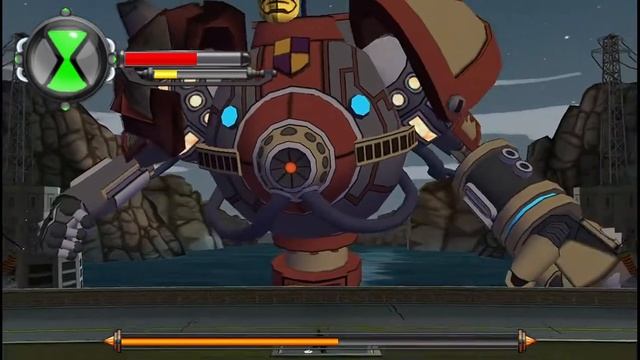 Ben 10 Protector of Earth Boss Battle: Robot Enoch (PPSSPP) смотреть онлайн