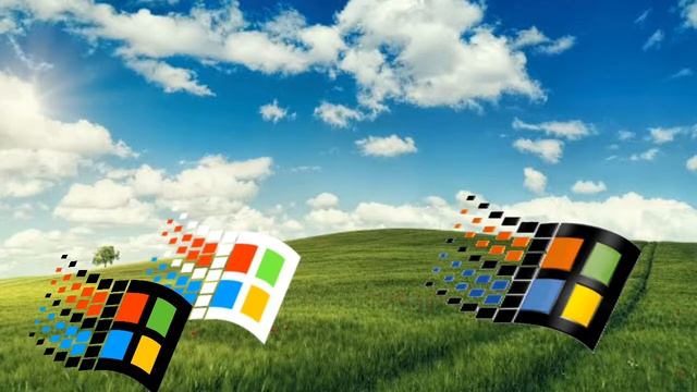 Windows 98 x Windows Whistler (Buttercup meme) смотреть онлайн