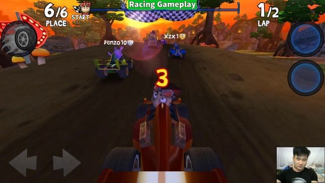 Beach Buggy Racing 2 Android Gameplay Walkthrough | Rez Vs Roxie Roller смотреть онлайн