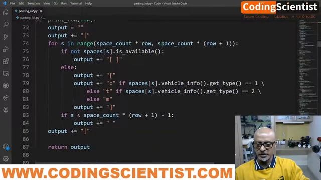 Lesson 30 Funny Python Parking Lot System смотреть онлайн