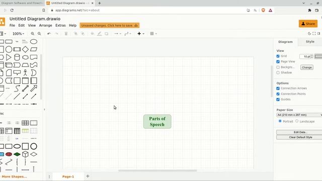 Creating a Diagram on diagrams.net смотреть онлайн