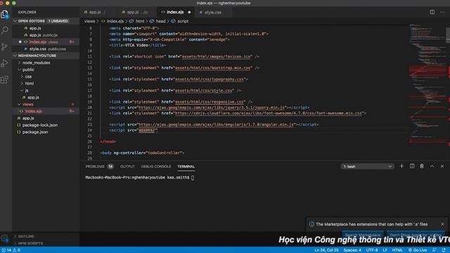 Hướng dẫn cách Lập trình Website như Youtube chỉ trong 60 phút | VTC Academy смотреть онлайн
