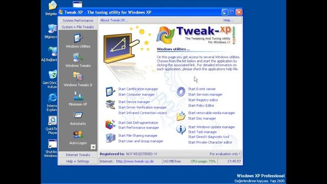 Windows XP Öğreniyorum 87: Tweak XP | System + File Tweaks | Windows Utilities смотреть онлайн