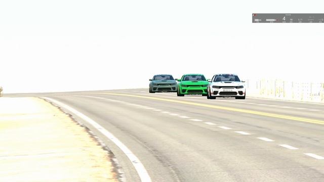 ²⁰⁹⁹ Dodge Charger SRT Hellcat | Assetto Corsa смотреть онлайн
