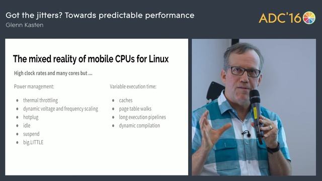 Got the jitters? Towards predictable performance, Glenn Kasten, Android смотреть онлайн