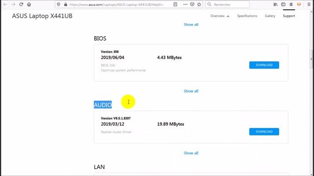 ASUS X441UB | Driver смотреть онлайн