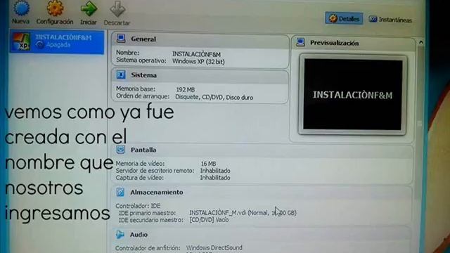 Instalaciòn en maquina virtual del sistema operativo Windows XP смотреть онлайн