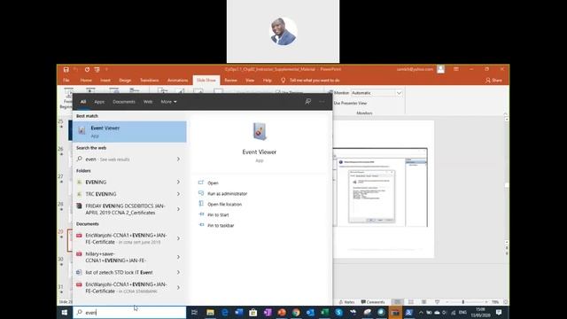 Windows Overview CCNA cyber ops Class смотреть онлайн