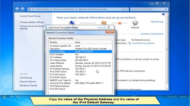 (BR-805) Windows 7 Static IP Configuration смотреть онлайн