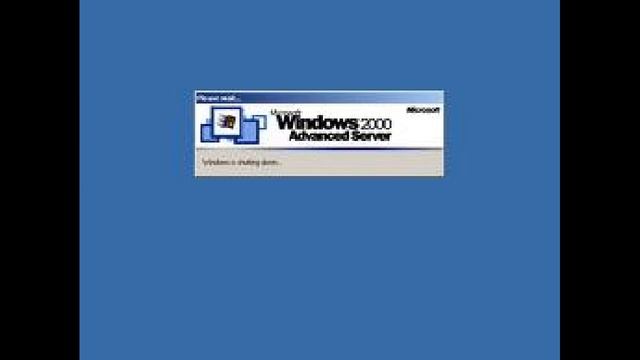 Windows 2000/ME Shutdown Sound смотреть онлайн