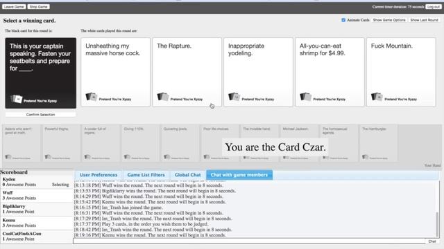 Pretend You're Xyzzy: With Friends! смотреть онлайн