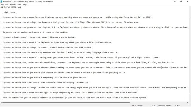 2021-11 Cumulative Update for Windows 11 for x64-based Systems (KB5007262) - New Windows 11 Update смотреть онлайн